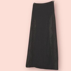 Save the Queen Crochet Maxi Skirt